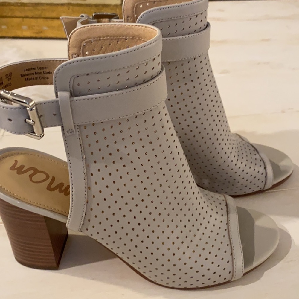 Sam Edelman EMME Peep Toe Booties - Picture 2 of 8